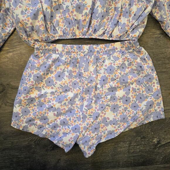 Sabo Skirt Alita Top and shorts two piece floral set - Picture 11 of 12